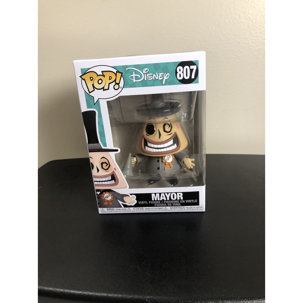 Funko Pop Disney Nightmare Before Christmas Mayor #807 Vinyl Figure NIB